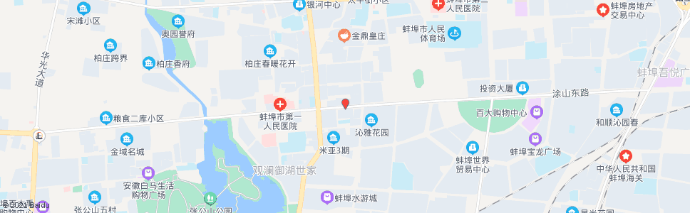 蚌埠涂山路工农路_公交站地图_蚌埠公交_妙搜公交查询2024