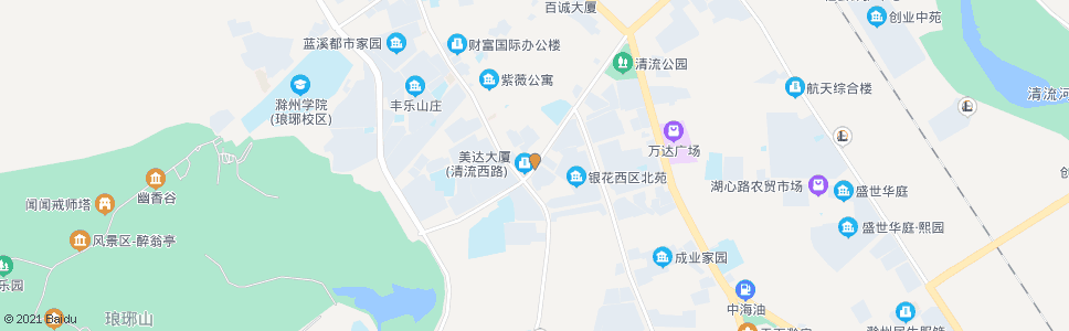 滁州丰乐大道_公交站地图_滁州公交_妙搜公交查询2025