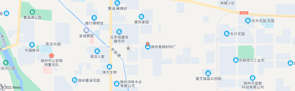 滁州苏州南路_公交站地图_滁州公交_妙搜公交查询2025