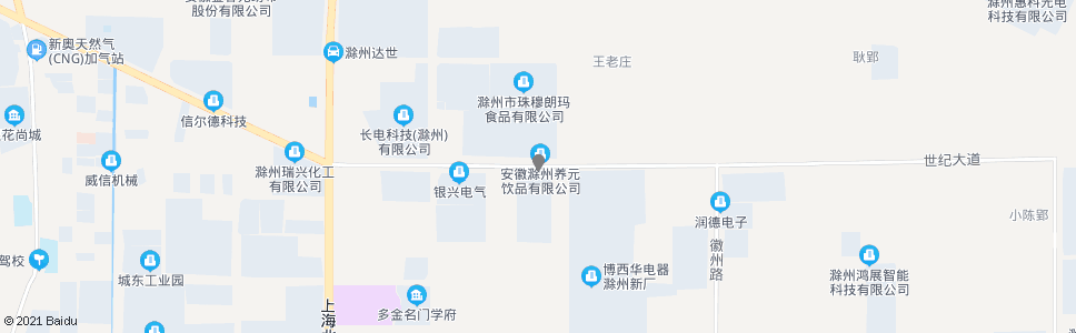 滁州杭州路_公交站地图_滁州公交_妙搜公交查询2024