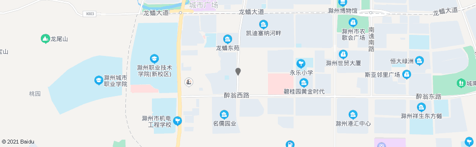 滁州龙蟠南苑东门_公交站地图_滁州公交_妙搜公交查询2025