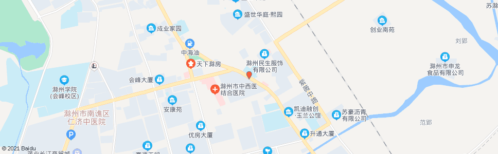 滁州会峰路_公交站地图_滁州公交_妙搜公交查询2024