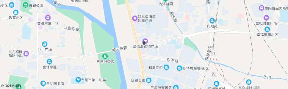 阜阳颍汇市场(涡阳南路)_公交站地图_阜阳公交_妙搜公交查询2024