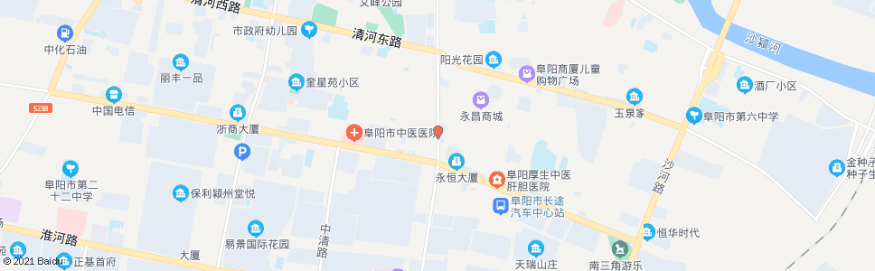 阜阳二里井新村_公交站地图_阜阳公交_妙搜公交查询2025