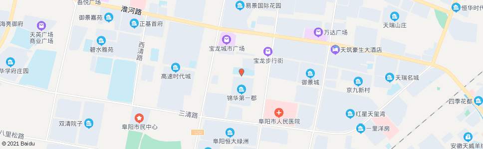 阜阳六里小学_公交站地图_阜阳公交_妙搜公交查询2025