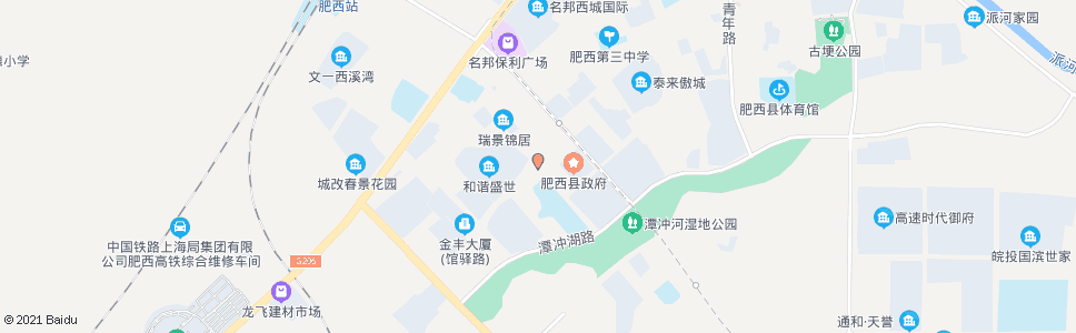 合肥上派中学_公交站地图_合肥公交_妙搜公交查询2024