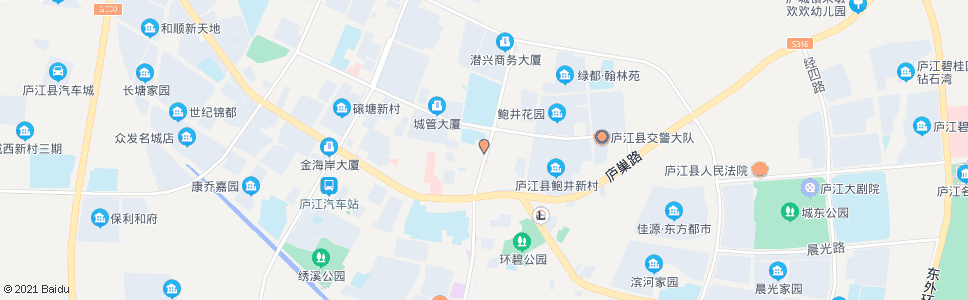 合肥新华书店(庐江县)_公交站地图_合肥公交_妙搜公交查询2024