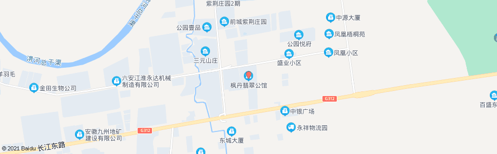 六安枫丹小区_公交站地图_六安公交_妙搜公交查询2024