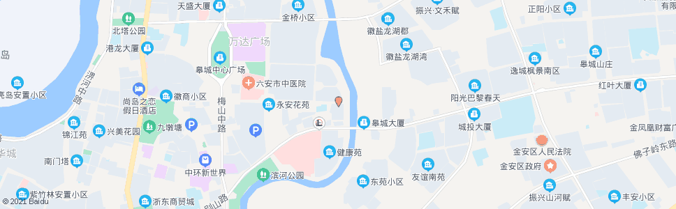 六安银河农贸市场_公交站地图_六安公交_妙搜公交查询2024