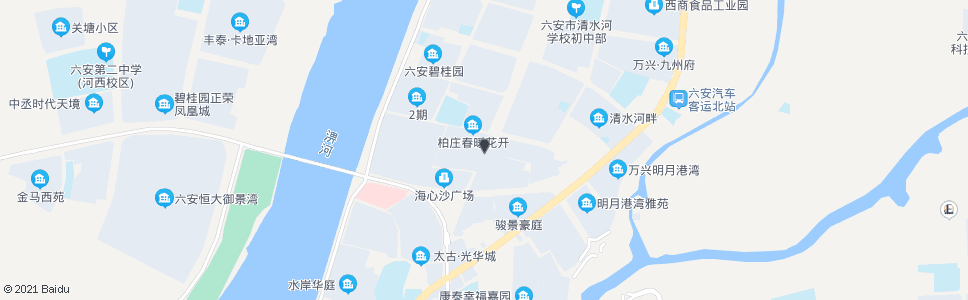 六安淠绿新村_公交站地图_六安公交_妙搜公交查询2024