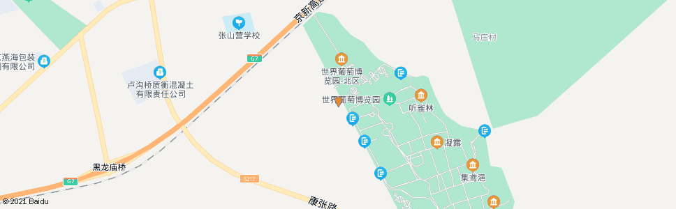 北京葡萄博览园北门_公交站地图_北京公交_妙搜公交查询2025