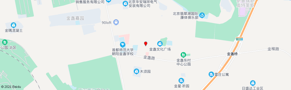 北京金盏村_公交站地图_北京公交_妙搜公交查询2024