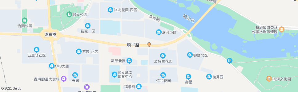 北京顺义滨河南口_公交站地图_北京公交_妙搜公交查询2024