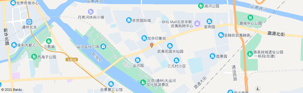 北京百合湾小区_公交站地图_北京公交_妙搜公交查询2024