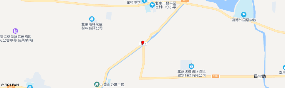 北京西崔村_公交站地图_北京公交_妙搜公交查询2024