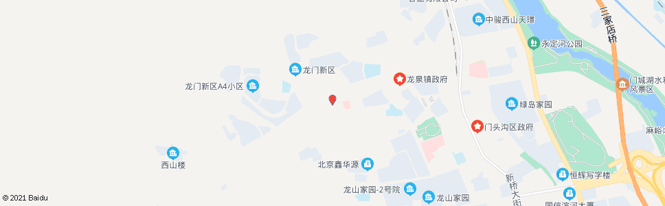 北京龙泉西公交场_公交站地图_北京公交_妙搜公交查询2024