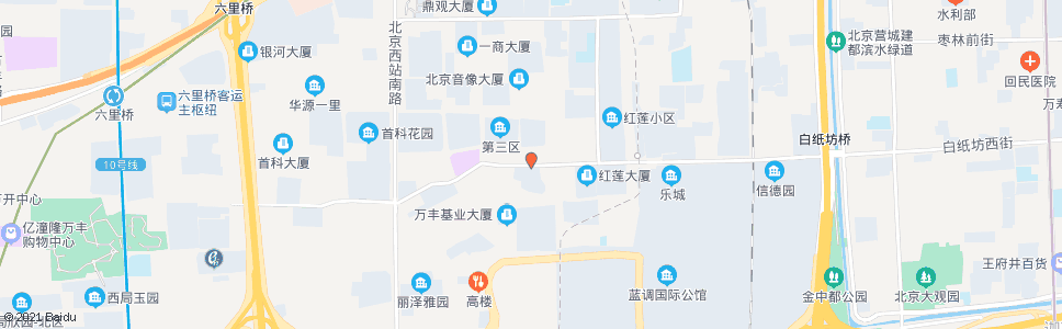 北京红莲南路_公交站地图_北京公交_妙搜公交查询2025