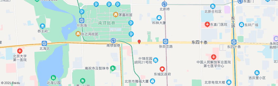 北京宽街路口东_公交站地图_北京公交_妙搜公交查询2024