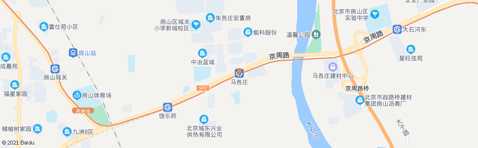 北京马各庄_公交站地图_北京公交_妙搜公交查询2024