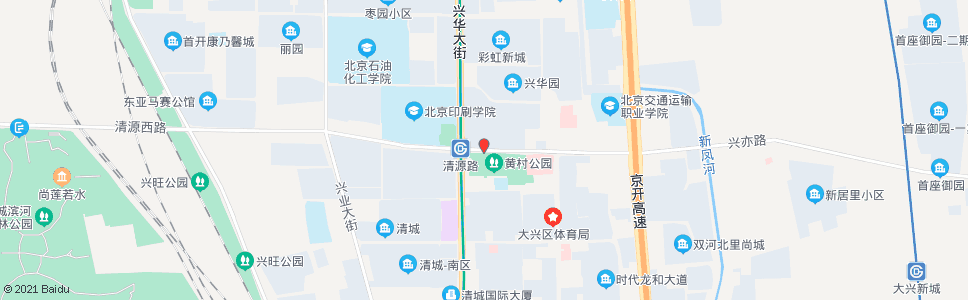 北京地铁清源路站(清源西里南门)_公交站地图_北京公交_妙搜公交查询2024