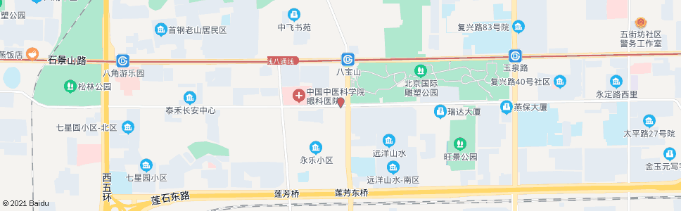 北京鲁谷西站_公交站地图_北京公交_妙搜公交查询2024