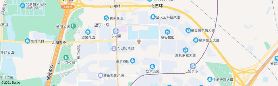 北京望京花园_公交站地图_北京公交_妙搜公交查询2024