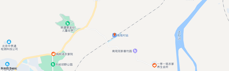 北京南观村_公交站地图_北京公交_妙搜公交查询2024