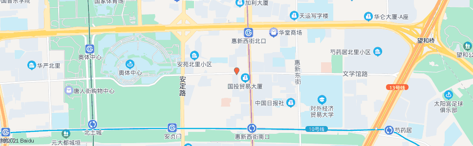 北京安苑路_公交站地图_北京公交_妙搜公交查询2024