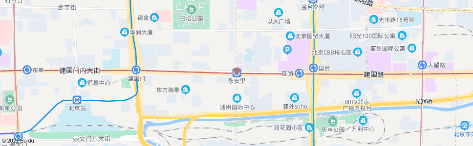 北京永安里站_公交站地图_北京公交_妙搜公交查询2024