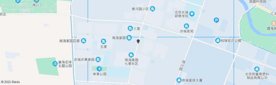 北京亦庄第二中心小学_公交站地图_北京公交_妙搜公交查询2024