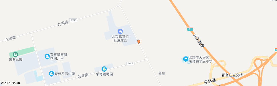 北京北辛店_公交站地图_北京公交_妙搜公交查询2024