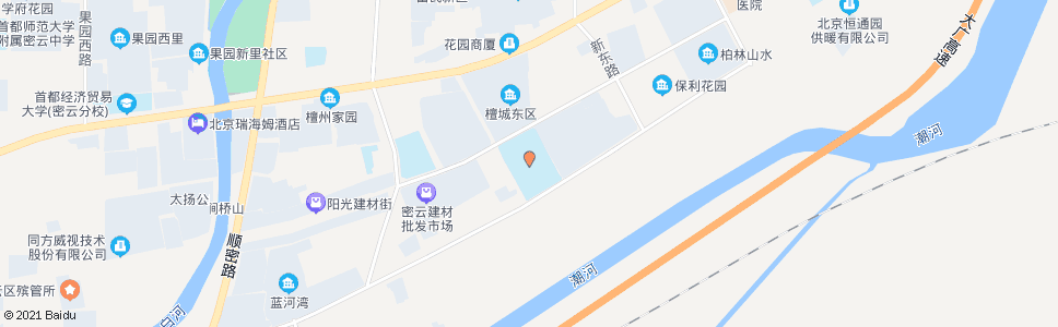 北京北京师范大学密云实验中学_公交站地图_北京公交_妙搜公交查询2024