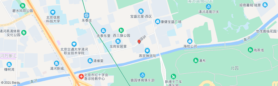 北京泰欣苑小区北门_公交站地图_北京公交_妙搜公交查询2024