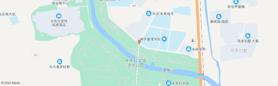 北京未来科技城路北口_公交站地图_北京公交_妙搜公交查询2024