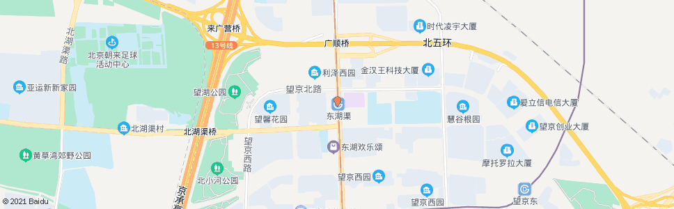 北京利泽西街西口_公交站地图_北京公交_妙搜公交查询2024