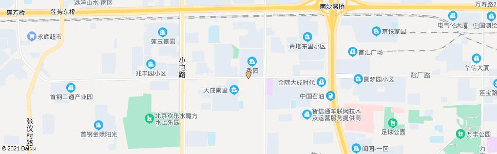 北京大成里_公交站地图_北京公交_妙搜公交查询2024