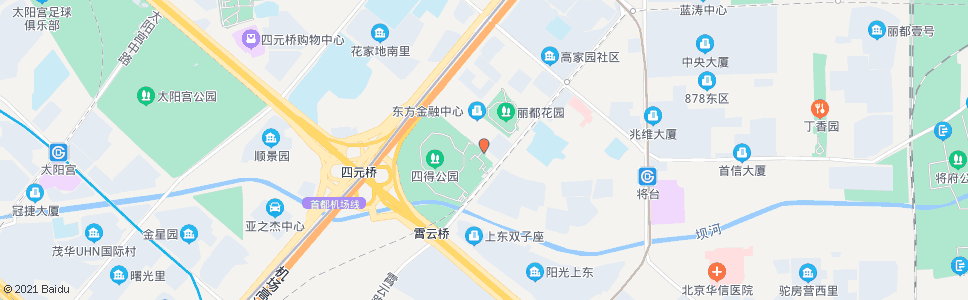 北京四得公园_公交站地图_北京公交_妙搜公交查询2024