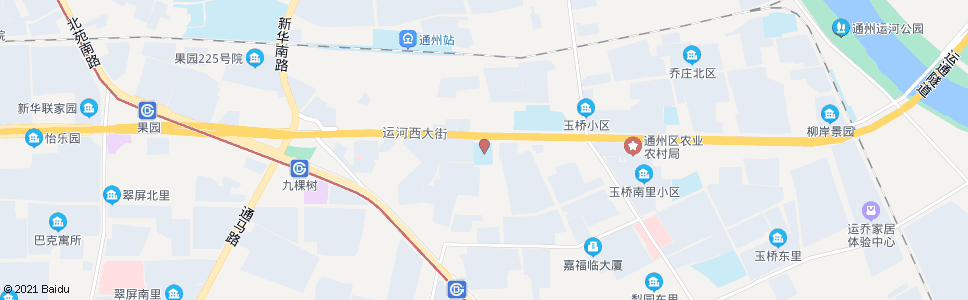 北京运河小学_公交站地图_北京公交_妙搜公交查询2024