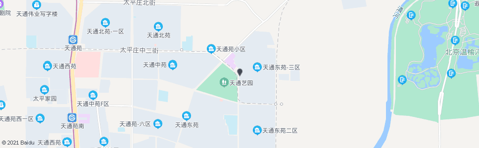 北京天通东苑三区西门_公交站地图_北京公交_妙搜公交查询2024