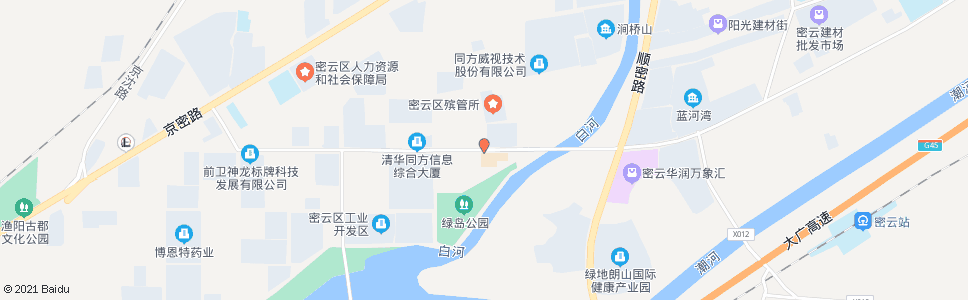 北京密云脑血管医院_公交站地图_北京公交_妙搜公交查询2024