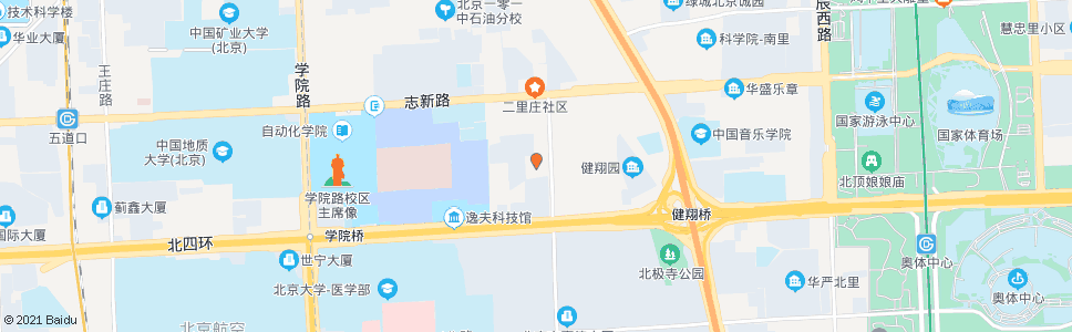 北京九度教育学院_公交站地图_北京公交_妙搜公交查询2024