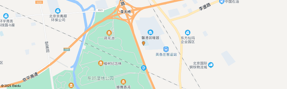 北京馨港庄园_公交站地图_北京公交_妙搜公交查询2024