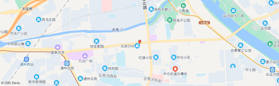 北京西大街路口西_公交站地图_北京公交_妙搜公交查询2024