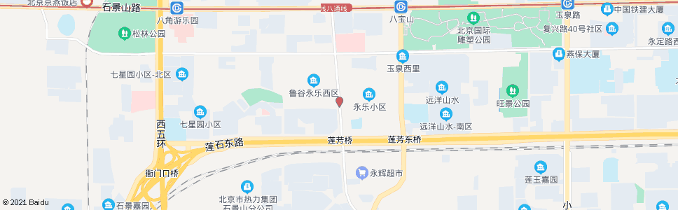 北京焦家坟路口南_公交站地图_北京公交_妙搜公交查询2024