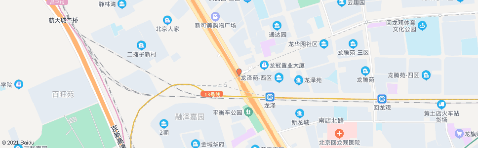北京回龙观北站_公交站地图_北京公交_妙搜公交查询2024