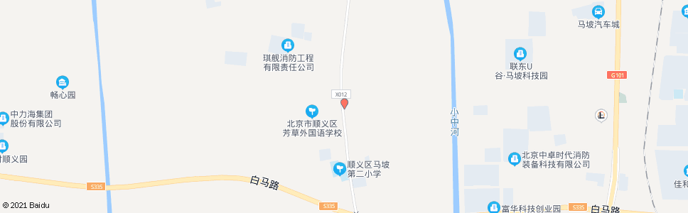 北京姚店村_公交站地图_北京公交_妙搜公交查询2024