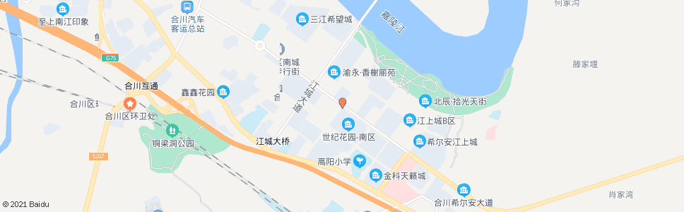重庆希尔安大道_公交站地图_重庆公交_妙搜公交查询2024