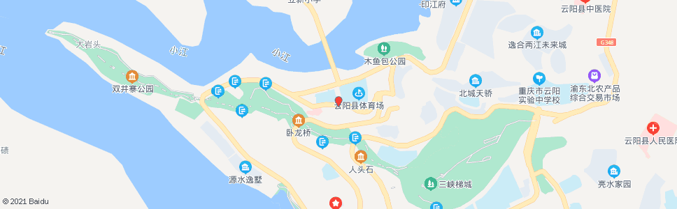 重庆双江小学_公交站地图_重庆公交_妙搜公交查询2024