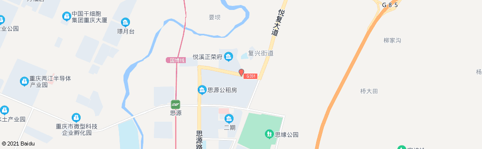 重庆复兴路口_公交站地图_重庆公交_妙搜公交查询2024