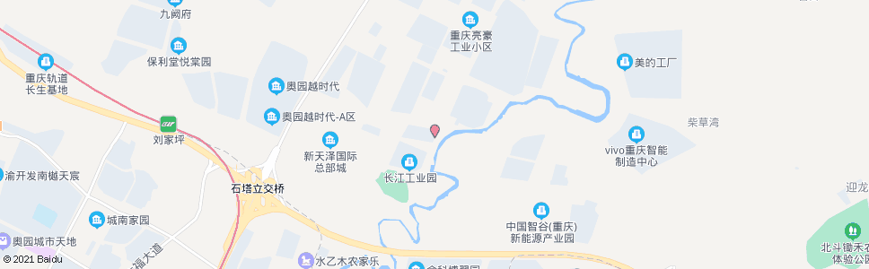 重庆江溪路1站_公交站地图_重庆公交_妙搜公交查询2024